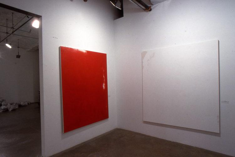 Installation view from "White Room: Bill Doherty"