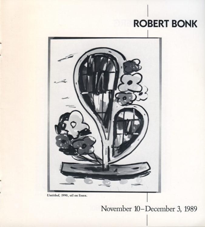 Exhibition catalog for "Update 1989-1990"