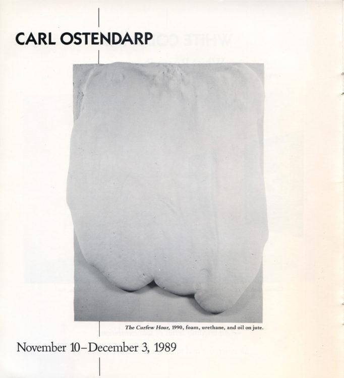 Exhibition catalog for "Update 1989-1990"