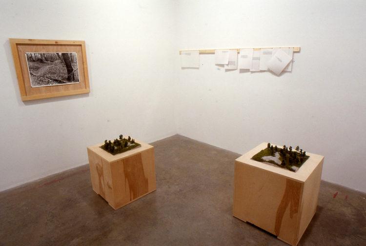Installation view from "White Room: Tom Burr"
