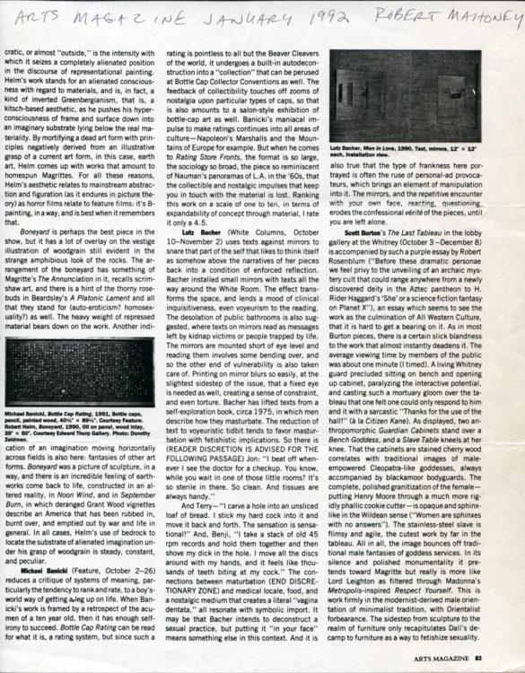 Press for "White Room: Lutz Bacher"