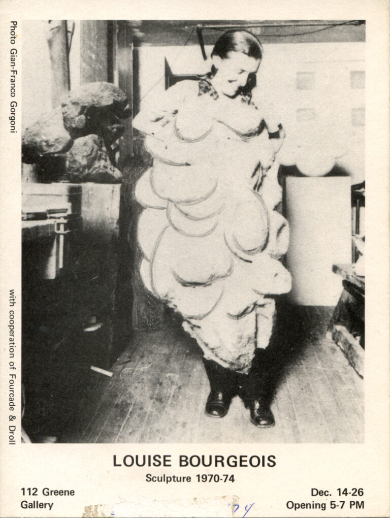 Louise Bourgeois: Installation | White Columns